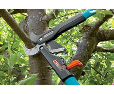 Troncarami a cricchetto GARDENA Comfort SmartCut: Troncarami con taglio a incudine, con meccanismo a cricchetto a 4 stadi, lame di precisione (8773-20)