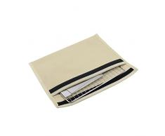 Gruwkue Barbecue pieghevole a carbonella | Barbecue portatile da campeggio in acciaio inox con borsa per il trasporto | Bruciatore pieghevole da campeggio per picnic