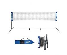 Rete da pallavolo per Giardino Professionale con Pali Alta 228 cm Portatile per Bambini e Adulti