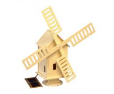 sol-Expert - Mulino a Vento Solare - Kit di Legno Olanda