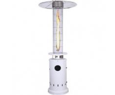 STUFA AEREA CILINDRICA MOD. KE2020/W BIANCA