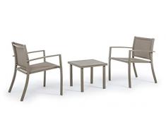 Bizzotto Salotto AURI Tortora ARREDO Giardino Esterno Relax