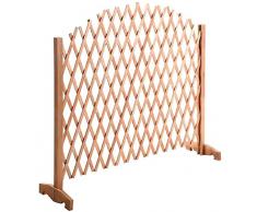 Traliccio Recinzione Traliccio Estensibile Legno Pannello Grigliato In Legno Recinzione espandibile Recinzione a traliccio Supporto per cancello in legno Supporto per giardino esterno Recinzione decor