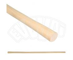 D. 37/52 MM X 140 CM MANICO TONDO ZAPPA BELLOTA IN LEGNO IMPUGNATURA PER ORTO