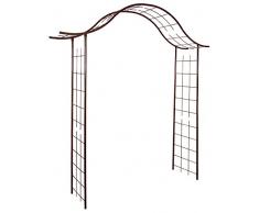 Louis Moulin 3256 - Arco da giardino in metallo e ferro anticato 200 x 250 cm