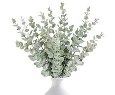 Stelo Di Eucalipto Artificiale 30 Pezzi Decorazione Di Fiori Secchi Di Piante Artificiali Finti Rami Di Eucalipto Rami Di Eucalipto Artificiali Per La Decorazione Di Vasi Di Fiori Da Tavolo Da Ufficio
