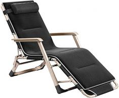 Lettini da giardino leggeri Lettini da sole Sedie a sdraio pieghevoli semplici Sedia da ufficio per pausa pranzo Cotone traspirante Present