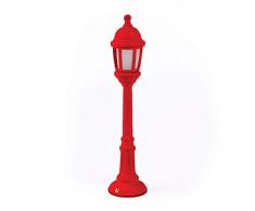 SELETTI Street Lamp Dining Lampada Lampione da Tavolo, Rosso