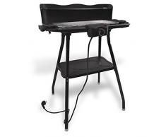 Kaiser Berg barbecue elettrico 2000 W con supporto e paravento
