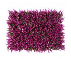 DYK&NX Buxus Pannello Erba Sintetica, Siepe Sintetica a Pannelli per Parete Giardino, Siepi Siepe Artificiale Decorativa, componibile per Decorazione e schermatura