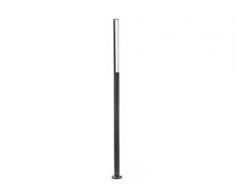 Faro Barcelona Beret 75524-Lampione con Lampadina inclusa, LED, 16W, corpo in alluminio e diffusore in pmma, colore: grigio
