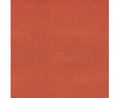 Deshome Cristal - Tessuto al Metro Velluto Antimacchia stoffa per cuscini divani sedie pouf tappezzeria (Arancione, 5 metri)