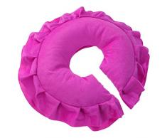 Artibetter Cuscino Viso per Massaggio Lettino Cuscino Lettino per Salone da Spa Aaloni per Bellezza (Rose Red)