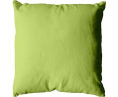 Enjoy Home Cuscino 60Â x 60Â cm, 350Â g, Cotone, Verde Anice