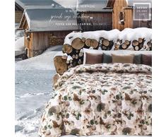 Molina Trapunta Matrimoniale 100% piumino doca Art. SERENA 3203 VAR. 4 + tavoletta profumo biancheria per armadi by biancocasa