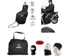 COMPATIBILE CON HONDA FORESIGHT 250 COPRIGAMBE TERMOSCUD PARAFREDDO PARANNANZA DA INDOSSARE TERMICO HEVIK IMPERMEABILE SCOOTER MAXISCOOTER GREMBIULE UNIVERSALE FODERA IMBOTTITA PER