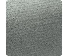 Beautissu Coperta in soffice Microfibra XXL Aurelia 220x240cm - Grigio Chiaro - Plaid in Pile Coral-Fleece - Coperta Morbida e Calda - Coperta per casa e da Viaggio - Marchio Tessile Tedesco Öko-Tex