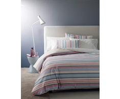 Zucchi Copripiumino Matrimoniale Basics Articolo Lines 250x200+40. Escluso Lenzuolo sotto + tavoletta Profumo Biancheria by biancocasa