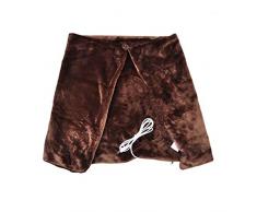 FRFJY Scialle riscaldato elettrico riscaldato in pile Scialle riscaldante Coperta per spalle Collo Scialle riscaldante Scaldino sanitario invernale Ricarica USB