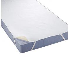 biberna 808315-001-143 Coprimaterasso impermeabile a mollettoni 90x190 cm colore: Bianco