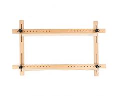 Junluck Cornice Punto Croce, Cornice Trapunta, Fai da Te per Cucire Pittura su Seta Punto Ricamo