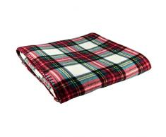Goya Coperta da viaggio, plaid scozzese, 100% poliestere, 180 g/m², stile britannico, decorativo, facile da lavare, casa, auto, giardino, regalo economico, Natale, coperte