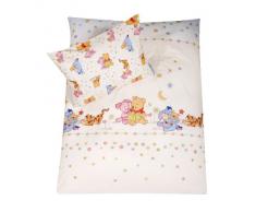 Julius Zöllner 8510111030 - Biancheria da letto Stylished Pooh, 100 / 135 cm