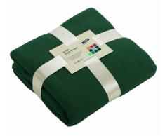 James & Nicholson, Coperta in Pile, 130 x 170 cm, Verde (Darkgreen), 130x170 cm