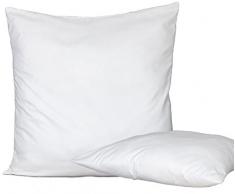 Set 4 Pezzi Anima Imbottitura anallergica per Cuscini Divano, Poltrona, Letto da Rivestire in Tre Misure (45 x 45)