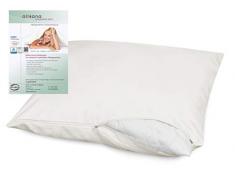 allsana - Federa per cuscino anallergica, dimensioni 80 x 80 cm, rivestimento per biancheria da letto con protezione antiacaro, per le persone allergiche alla polvere, testato da TÜV