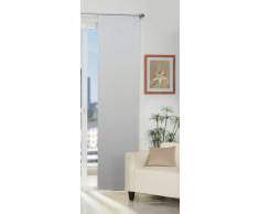 Home Fashion Madrid Tenda a Pannello, Poliestere, Grigio, 245 x 60 cm