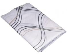 Kleine Wolke Classy - Tenda da Doccia, 100% Poliestere, 180 x 200 cm, Colore: Bianco