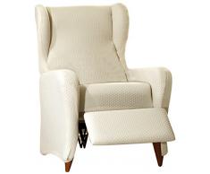 Eysa Italia Sucre Copripoltrona, Poliestere, Greggio, 37x9x29 cm