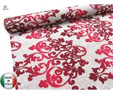 Stoffa Tessuto Cotone Al Metro Telo Arredo Grandfoulard Divano Copriletto Copridivano Foulard Leggero Taglio 250 X 280 Multiuso Copritutto Stoffe Metraggio Granfoulard Foular Divani Tappezzeria Tende