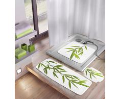 Kleine Wolke 5380600001 - Tappetino vasca da bagno Bambù 36 x 92 cm, colore: Verde