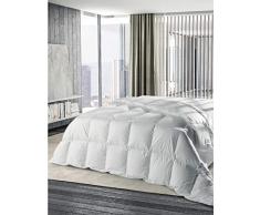 100% Piumino doca Siberiano vergine argentato MOLINA matrimoniale 250 x 220 articolo PERLA