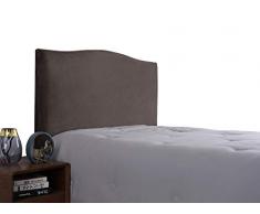 WINS Copertura testiera Letto Elasticizzato in Velluto Copri Tastiera Letto Protettiva per testiera del Letto copritestiera Antipolvere Fodera per testiera del Letto Marrone Chiaro