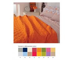 Biancaluna TRAPUNTINO Matrimoniale Art INDICOLOR Rosso Misura 260X260 CM