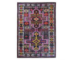 WEBTAPPETI.IT Tappeto Kilim Lavabile Disegno Etnico Multicolore Anatolia Multi Cm.120x180