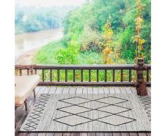 Universal Tappeto Interno/Esterno Elba Etnico, 100% Polipropilene, 120 x 170 cm