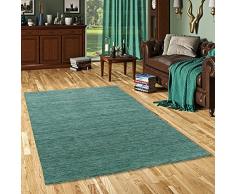 Ella - Tappeto Naturale Indo Gabbeh - Menta - 7 Dimensioni