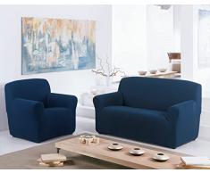 COPRIPOLTRONA GABEL PONCHO EASY - MODELLO DERBY BLU