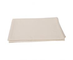 LinenMe 100 x 150 cm asciugamano da bagno in lino Rhomb Damask, biancastro