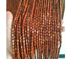 NIANXINN Tenda per Porta in bambù con Perline,Tenda di Perline di Legno,Tenda Antimosca,Sospeso Decorativo Divisore Schermo di Spazio,Camera Porte Finestre Corridoi Pannello (70 strands-70x150cm)