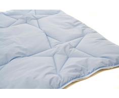 My-Teepee MT03gr Coperta Spessa e Morbida, Blu con Stele Bianche, 100 x 100 cm