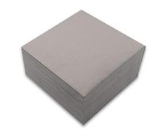 Saten ser41007372 Deluxe Soy Elegante, tovagliolo 40 x 40, airlaid, piegatura 1/4, 50 tovaglioli, Grigio Beton