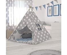 Elfique new - Tenda gioco bambino, tenda indiani bambini tenda con tappetino/ doppia coperta imbottita di Klara Brist