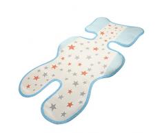 TOYANDONA Bambino Passeggino Stuoia Sedile Cuscino Fodera di Seta del Ghiaccio di Estate Seggiolino Auto Pad Supporto per Il Corpo Cuscino di Sicurezza del Bambino Pad Pad per Auto Seduta