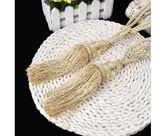 lunji embrasse tenda corda – Gland nobile – Decorazione della Casa (Golden) giallo