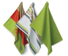 kela Amalie 390130 - Set di 3 strofinacci da cucina, in cotone